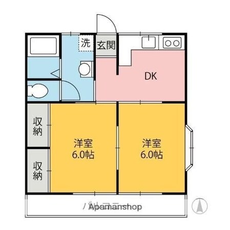 パークハイツ(伊勢崎)の物件間取画像